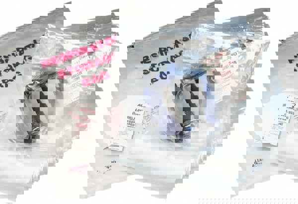 Facepiece Respirator Bag: Polyester, Clear